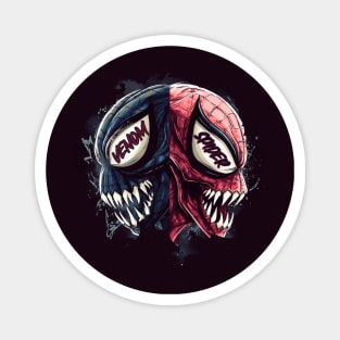 VENOM X Spider Man Magnet